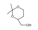 [(4R)-2,2-dimethyl-1,3-dioxan-4-yl]methanol Structure