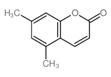 2H-1-Benzopyran-2-one,5,7-dimethyl- Structure