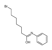 7-bromo-N-phenylheptanamide Structure