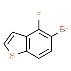 5-bromo-4-fluorobenzo[b]thiophene Structure
