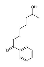 7-hydroxy-1-phenyloctan-1-one Structure