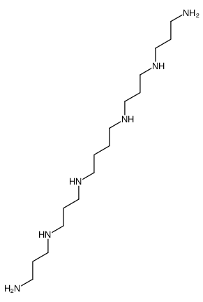 N,N'-bis[3-(3-aminopropylamino)propyl]butane-1,4-diamine结构式