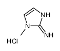 1-Methyl-1H-imidazol-2-amine hydrochloride Structure