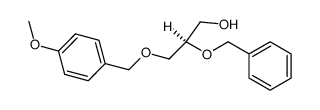 (+)-2-O-benzyl-3-O-(4'-methoxybenzyl)-sn-glycerol Structure