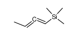 3-methyl-1-(trimethylsilyl)allene结构式