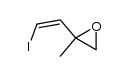 Z-(2-Iodoethenyl)-1-methyloxirane Structure