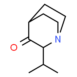1-Azabicyclo[2.2.2]octan-3-one,2-(1-methylethyl)-(9CI) structure