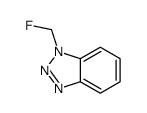 1H-Benzotriazole,1-(fluoromethyl)-(9CI) structure