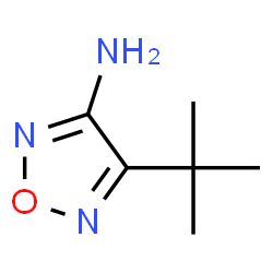 1,2,5-Oxadiazol-3-amine,4-(1,1-dimethylethyl)-(9CI)结构式