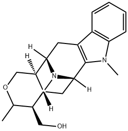 20,21-Dihydro-21-methyl-18-noralstphyllan-19-ol结构式