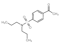 4-DIPROPYLSULFAMYLACETOPHENONE Structure