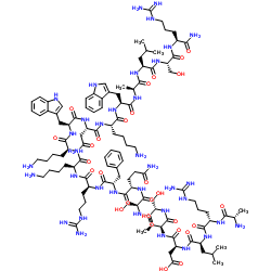 Proadrenomedullin (1-20) (rat) Structure