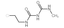 Imidodicarbonicdiamide, N-(2-chloroethyl)-N'-methyl- structure