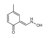 (6Z)-6-[(hydroxyamino)methylidene]-4-methylcyclohexa-2,4-dien-1-one Structure