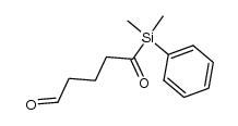 1-(dimethylphenylsilyl)-1,5-pentanedione Structure