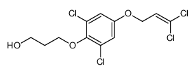 3(2,6-DICHLORO-4-(3,3-DICHLOROALLYLOXY)PHENOXY)PROPAN-1-OL结构式