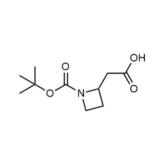 2-(1-(叔丁氧基羰基)氮杂环丁烷-2-基)乙酸图片