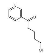 5-chloro-1-(pyridin-3-yl)pentan-1-one结构式