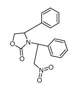 (4S)-3-[(1S)-2-nitro-1-phenylethyl]-4-phenyl-1,3-oxazolidin-2-one Structure