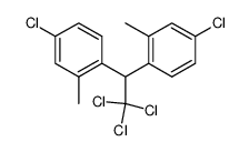 1,1,1-trichloro-2,2-bis-(4-chloro-2-methyl-phenyl)-ethane结构式