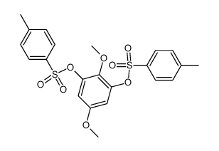 2,5-Dimethoxy-1,3-bis-(p-tosyloxy)-benzol结构式