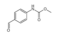 methyl N-(4-formylphenyl)carbamate Structure