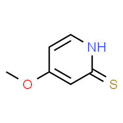 2(1H)-Pyridinethione,4-methoxy-(9CI) structure