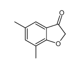 3(2H)-Benzofuranone,5,7-dimethyl-结构式