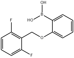 {2-[(2,6-difluorophenyl)methoxy]phenyl}boronic acid Structure