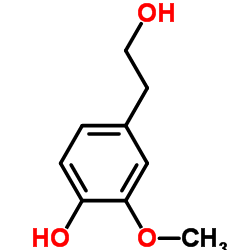 Homovanillyl alcohol structure