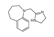 1-(2-Imidazolin-2-ylmethyl)-2,3,4,5-tetrahydro-1H-1-benzazepine Structure