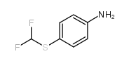 4-(difluoromethylsulfanyl)aniline Structure