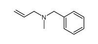 N-allyl-N-benzylmethylamine Structure