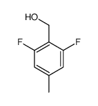 (2,6-Difluoro-4-methylphenyl)methanol structure