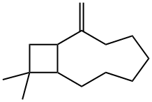 10,10-Dimethyl-2-methylenebicyclo[7.2.0]undecane structure