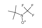 tert.-Butyl-trifluormethyl-nitroxid Structure