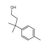 3-Methyl-3-(p-tolyl)-1-butanol(2)结构式