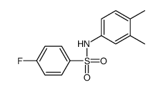 N-(3,4-Dimethylphenyl)-4-fluorobenzenesulfonamide picture