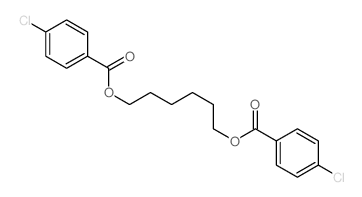 Benzoic acid,4-chloro-, 1,6-hexanediyl ester (9CI) Structure