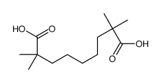 2,2,8,8-tetramethylnonanedioic acid结构式