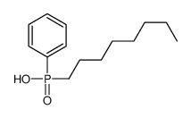 octyl(phenyl)phosphinic acid Structure