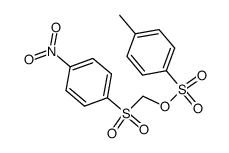 [(4-Nitrophenyl)sulfonyl]methyl 4-methylbenzenesulfonate Structure