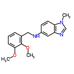 N-(2,3-Dimethoxybenzyl)-1-methyl-1H-benzimidazol-5-amine结构式
