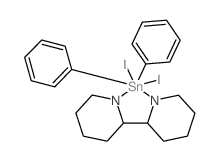 cyclohexyl-diiodo-phenyl-stannane; 2-(3,4,5,6-tetrahydro-2H-pyridin-2-yl)-3,4,5,6-tetrahydro-2H-pyridine结构式