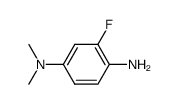 1,4-Benzenediamine,2-fluoro-N4,N4-dimethyl-(9CI) Structure