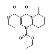 diethyl 6-methyl-4-oxo-7,8,9,9a-tetrahydro-6H-pyrido[1,2-a]pyrimidine-1,3-dicarboxylate Structure