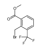 Methyl 2-bromomethyl-3-trifluoromethyl benzoate structure