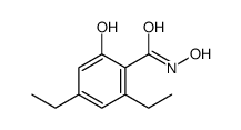 Benzamide, 2,4-diethyl-N,6-dihydroxy- (9CI) Structure