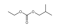 Carbonic acid,ethyl 2-methylpropyl ester structure