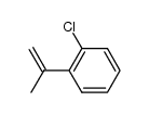1-chloro-2-(isopropenyl)benzene Structure